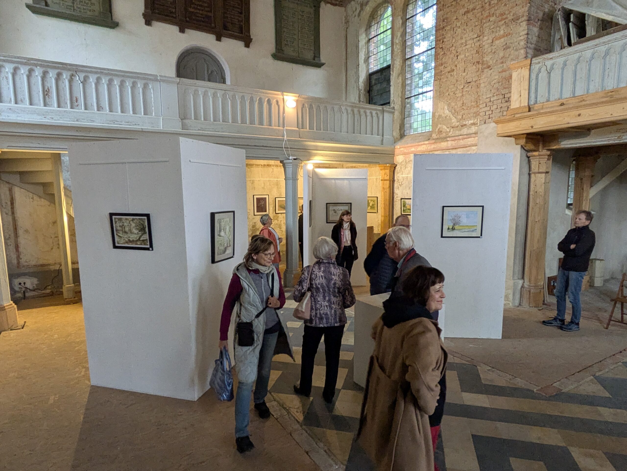 Ausstellungseröffnung mit Frank Weber: Ein gelungener Nachmittag