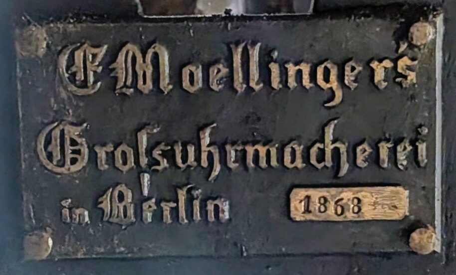 Turmuhr Vicheler Dorfkirche